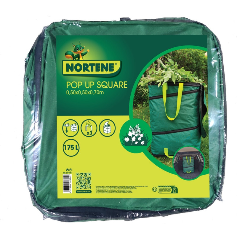 Sac pop up square 175 litres