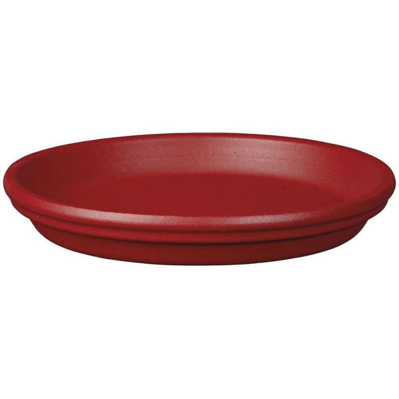 Soucoupe Bigband en terre cuite émaillée Epoxy Pim