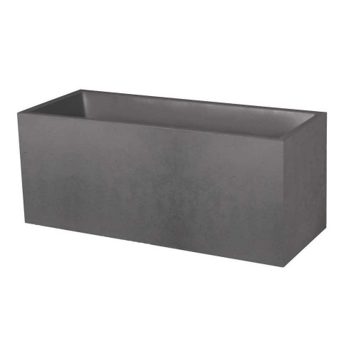 Jardinière Basalt en polypropylène anthracite - 39