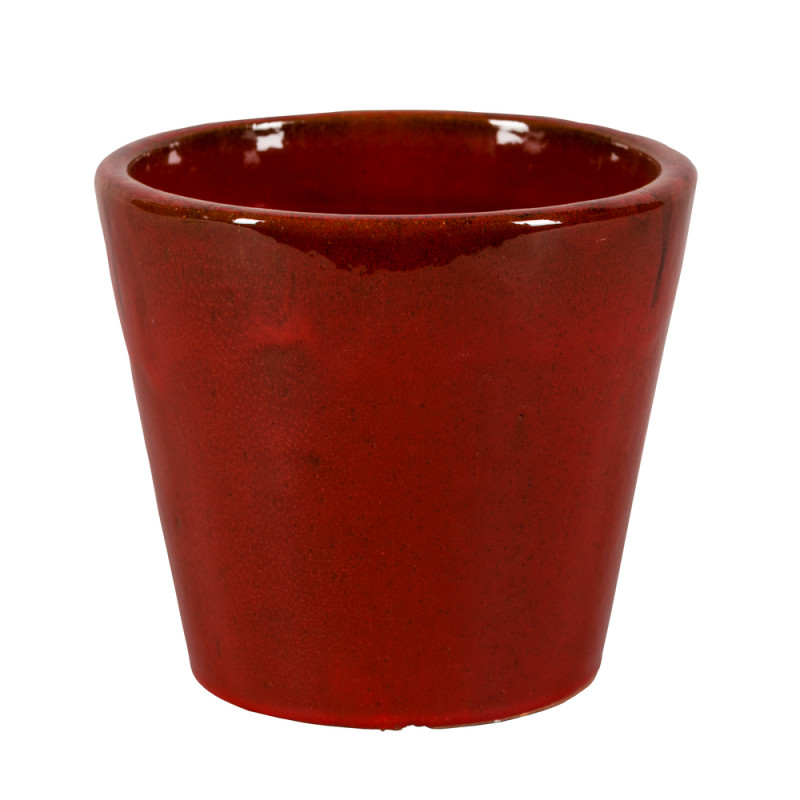 Pot émaillé Shanghai 4-01R Rouge - D. 34xH. 30cm