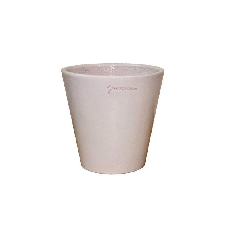 Cuvier haut blanc - D. 10xH. 10cm