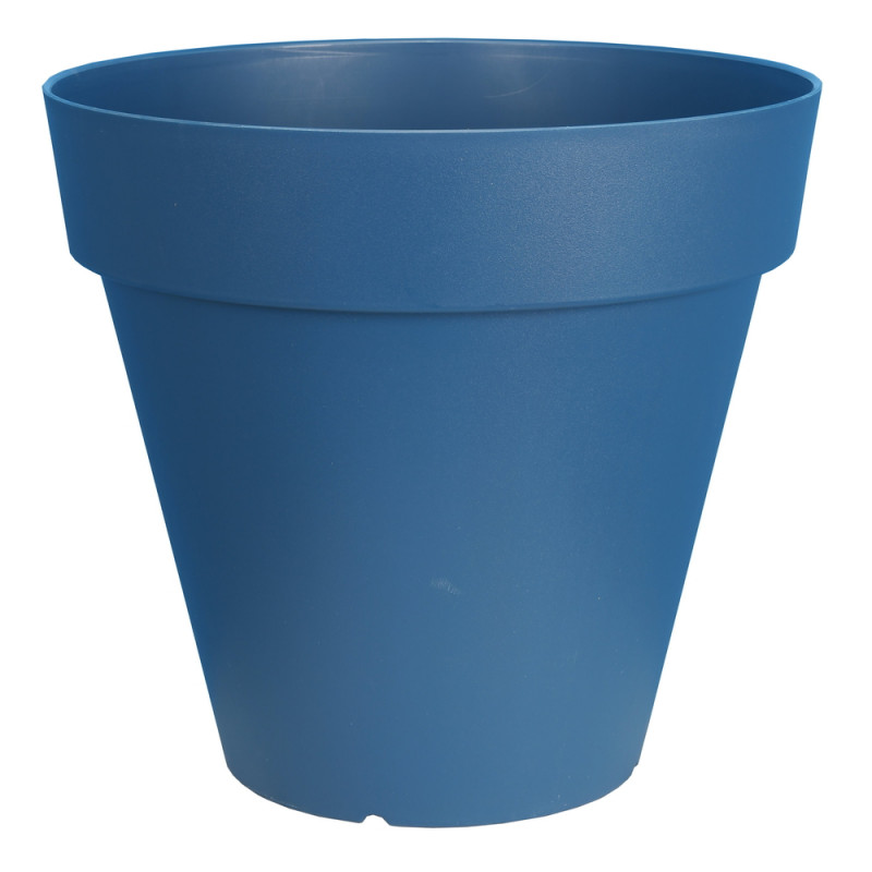 Pot Soleilla rond bleu - D. 60cm