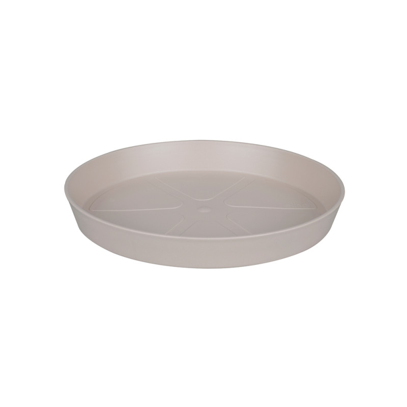 Soucoupe Urban Loft coloris gris chaud - D. 24cm