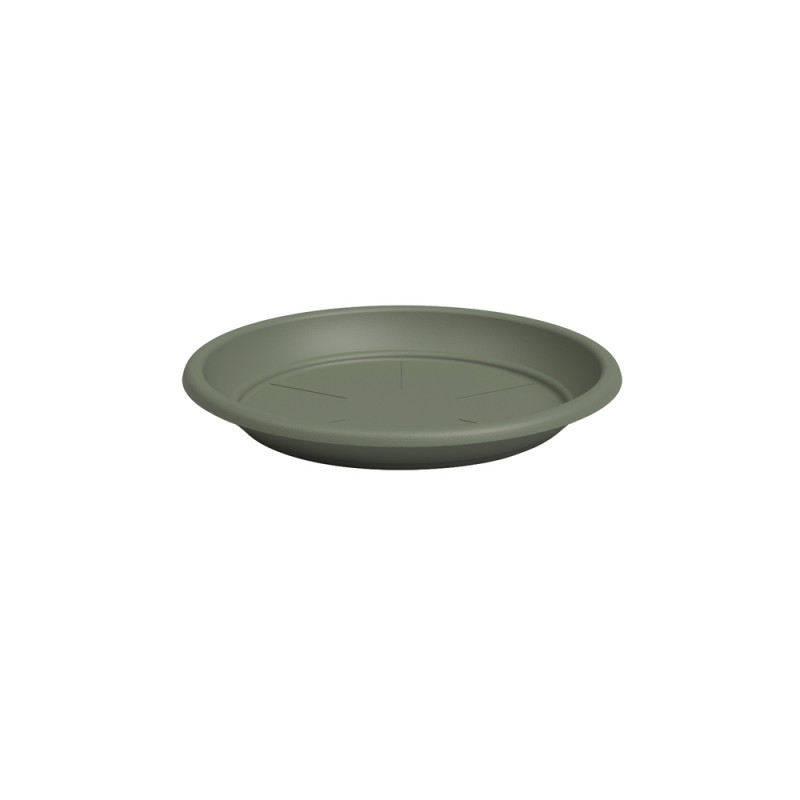 Soucoupe ronde, coloris vert clair - D. 40cm