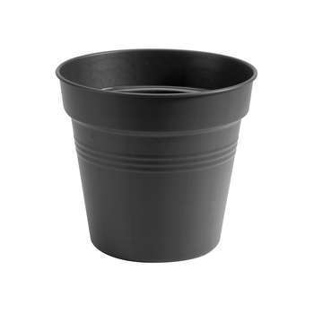 Pot Provence en plastique, noir Ø 15 cm
