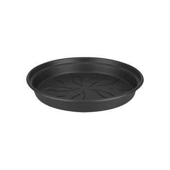 Soucoupe pour pot green basics: d.22cm noir