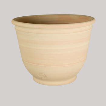 Pot Campana en terre cuite claire Ø 20 x H. 18 cm