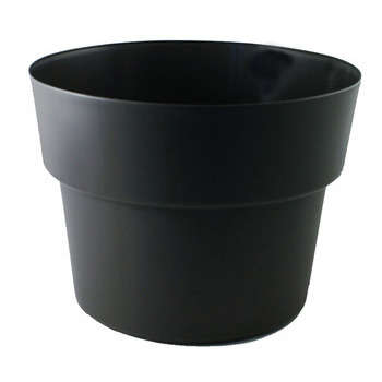Pot rond CocoriPot, coloris ardoise : D.17cm