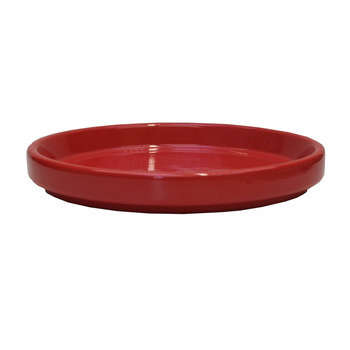 Soucoupe XLU : rouge, d.17, 4 cm