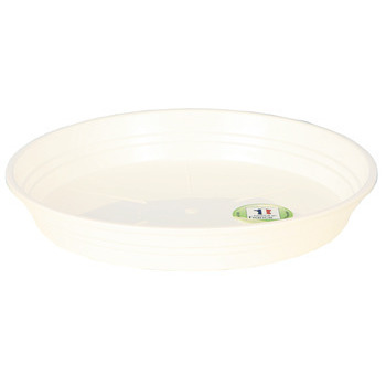 Soucoupe ronde : d.15 cm blanc