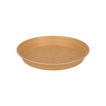 Soucoupe Green Basics ronde en plastique terre cui