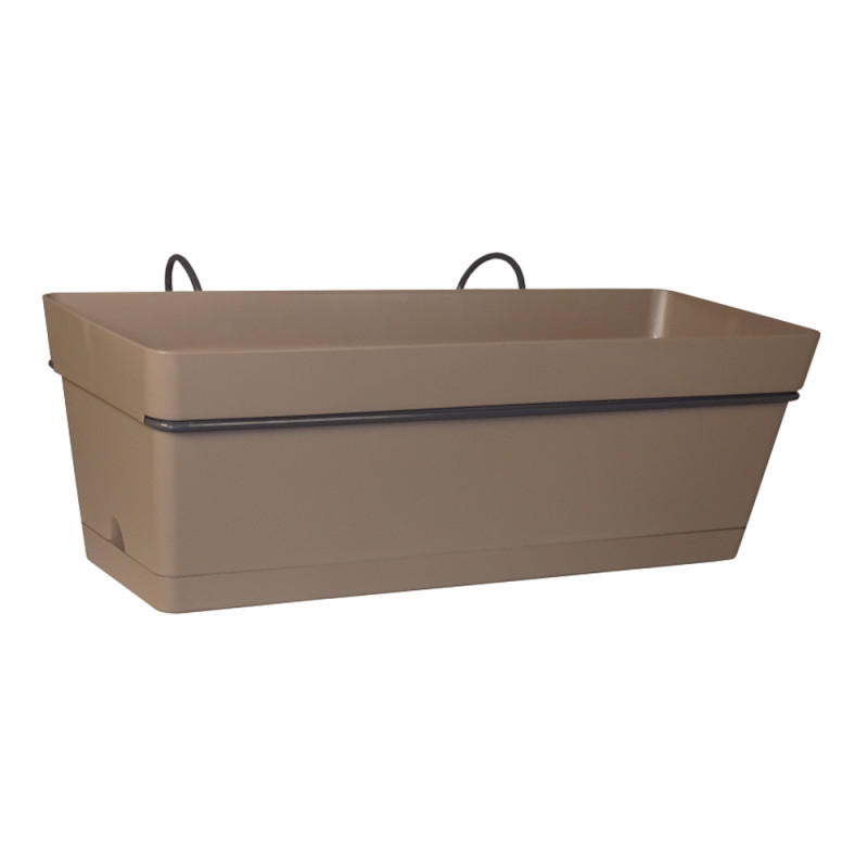 Kit jardinière CocoriPot Jade 50cm + Plateau clips