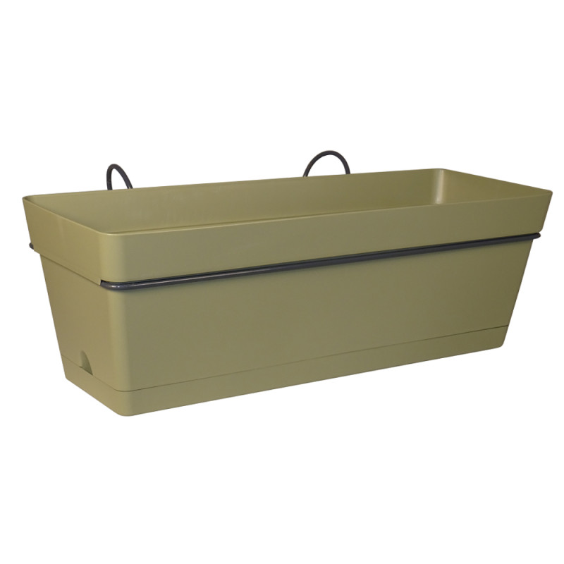 Kit jardinière CocoriPot Jade 50cm + Plateau clips