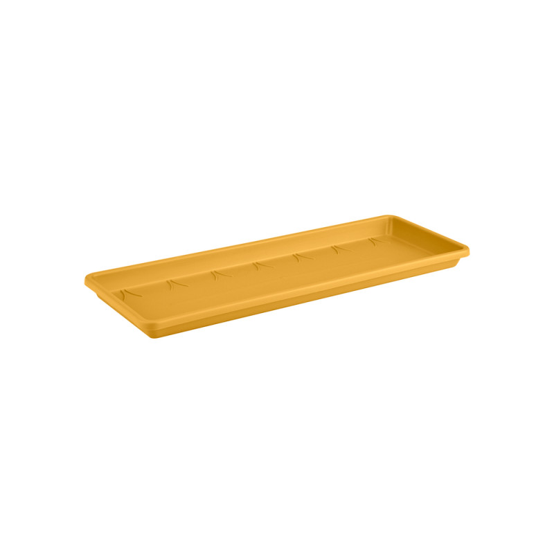 Soucoupe pour jardinière Barcelona 40 jaune miel -