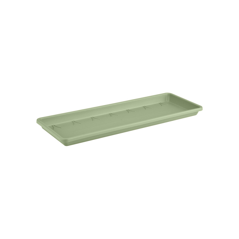 Soucoupe pour balconnière Barcelona 40, vert pista