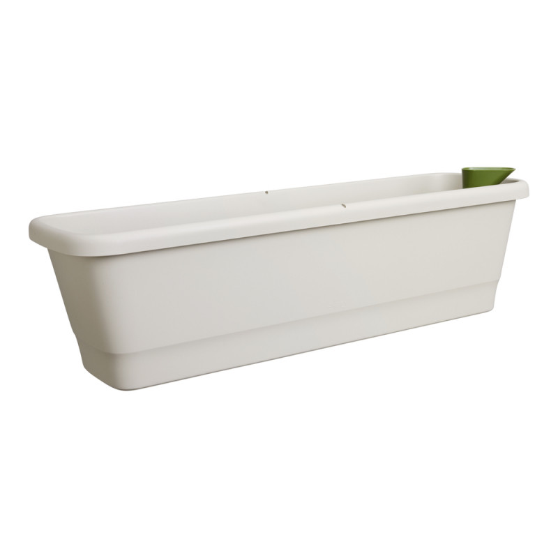 Jardinière d'extérieur en plastique Noa - Gris cha
