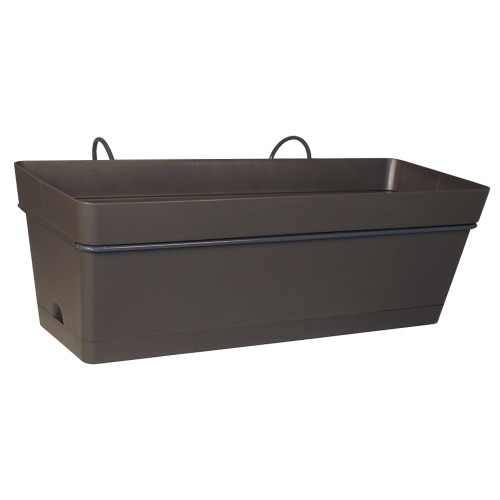 Kit mini jardinière Cocoripot ardoise 30avec plate