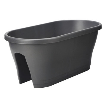 Jardinière Corsica Flower Bridge : gris L58cm