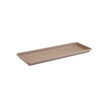 Soucoupe pour balconnière Barcelona L. 70 cm taupe