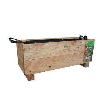 Jardinière Moline en mélèze huilé L. 60 x 22 x H.
