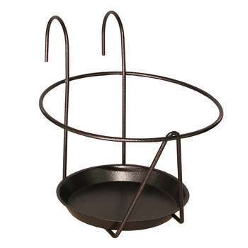 Porte-pot anthracite, pour pot 16-18 cm