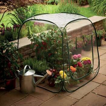 Serre de balcon en PVC, 'Potager' - L. 98 x l. 98