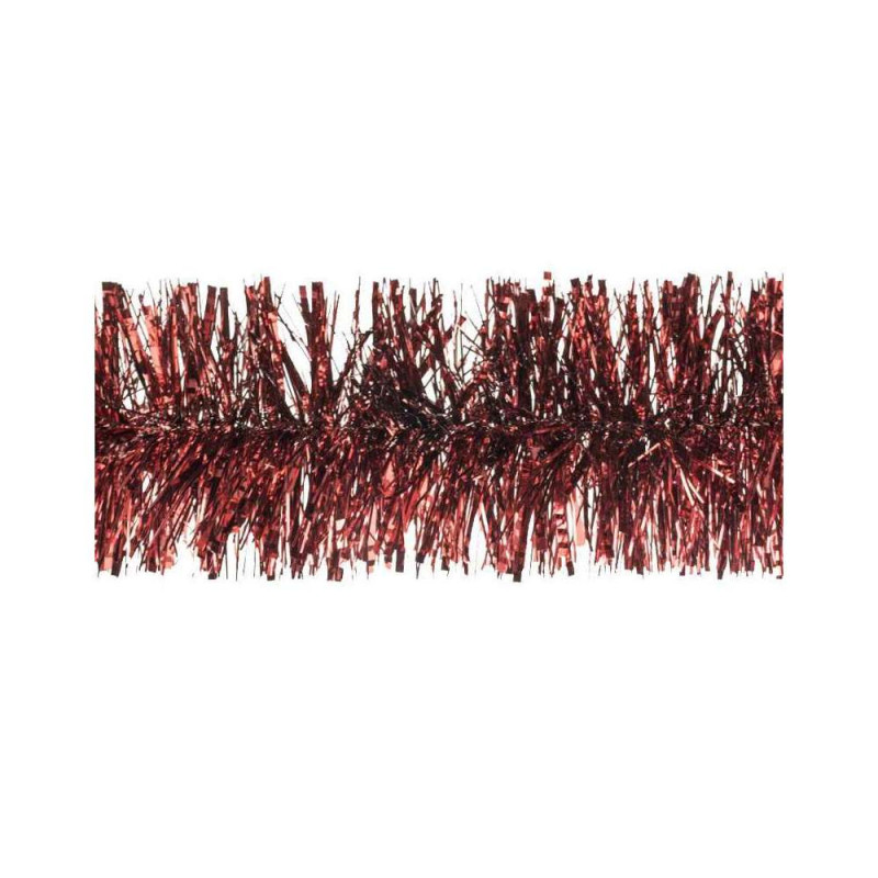 Guirlande facettes bordeaux 200cm
