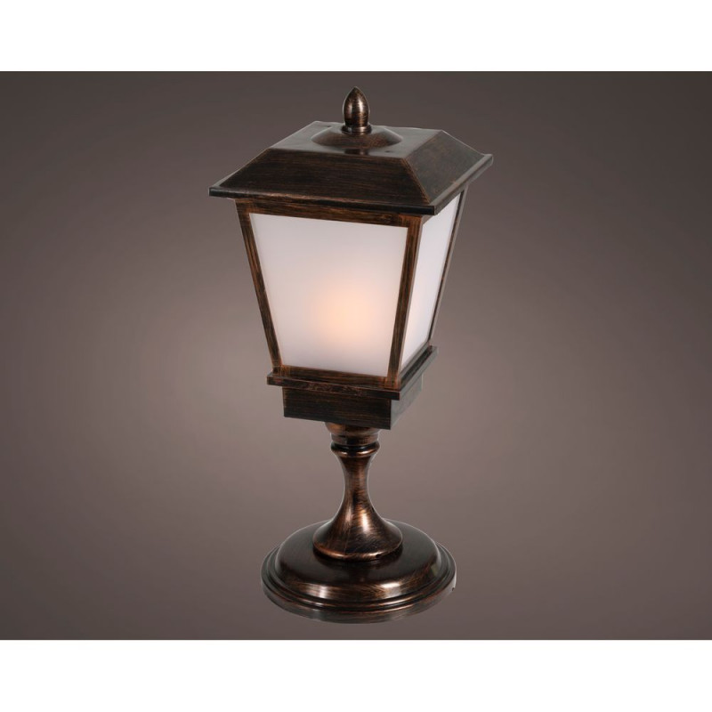 Lanterne extérieur, LED laiton antique - H. 57,6cm