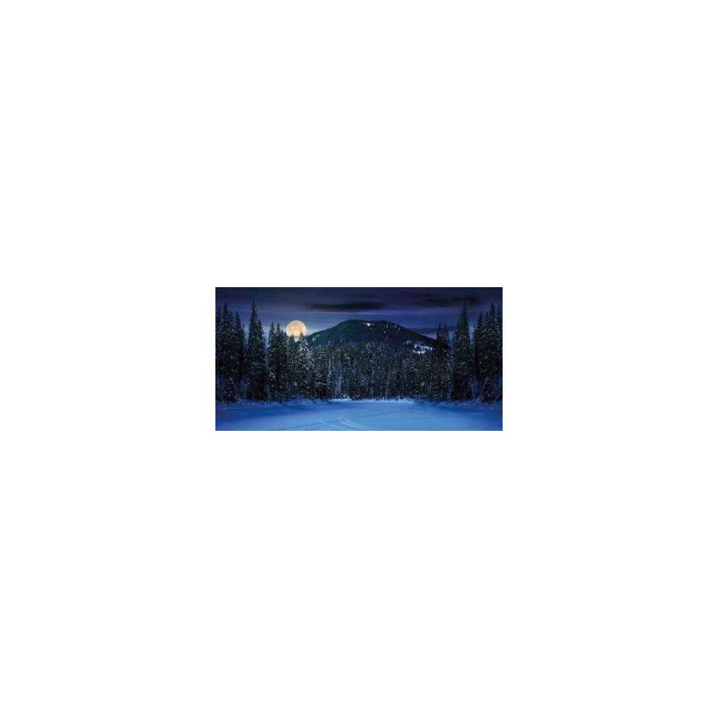 Arriere Plan Textile Paysage De Montagne Nuit 150X