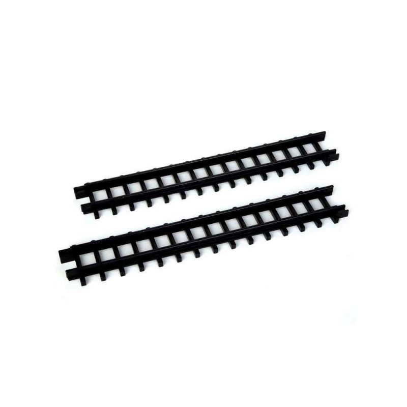 2 Rails droits d'extension pour train de village d