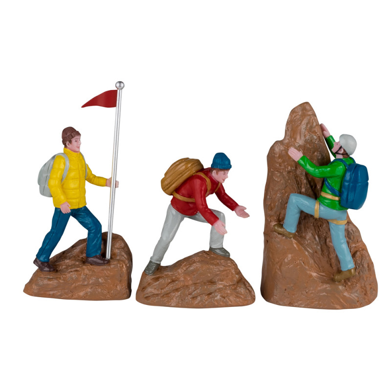 Figurines de Noël : Ascension dans les roches - H.