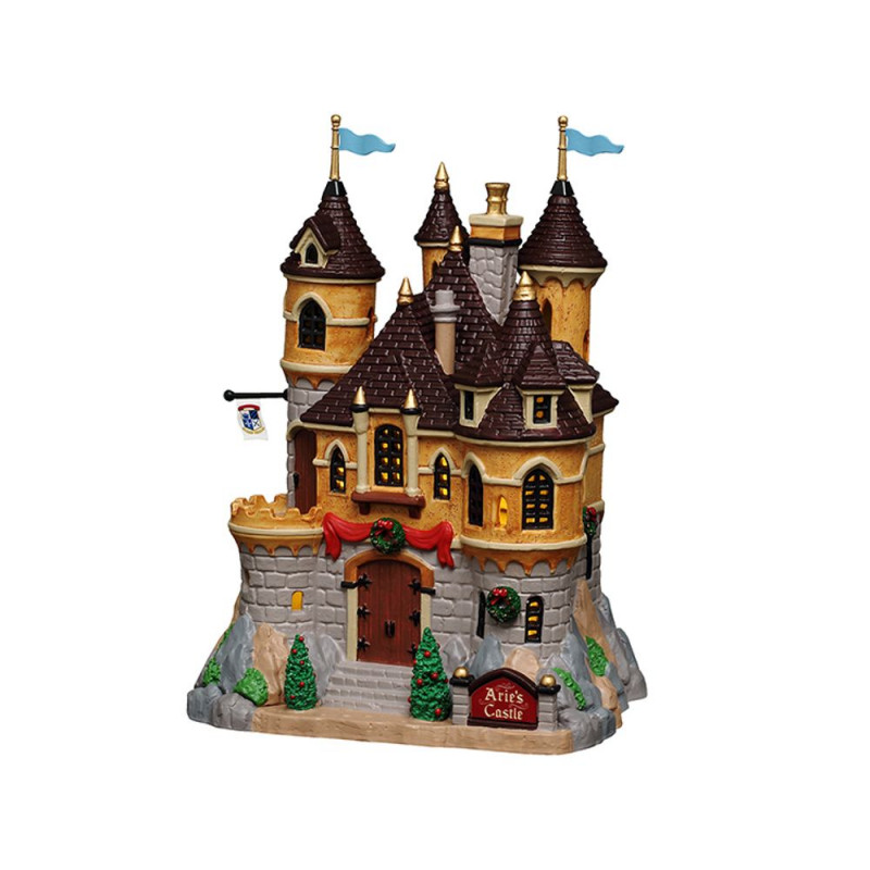 Scène lumineuse de Noël 'Le château d'Arie' - H. 2