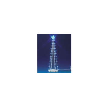Arbre Silhouette LED Bleu Grand