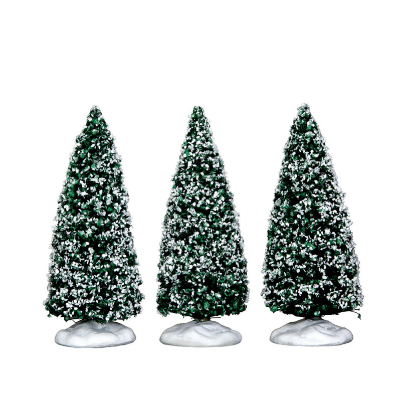 Sapin Juniper enneige petits Set3