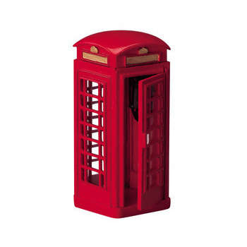 Figurine de Noël : La cabine téléphonique