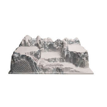 Base Village couleur Dolomites 78x38cm