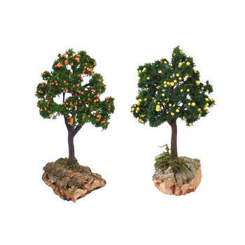 Décoration paysage: Arbres avec fruits 2 Models As
