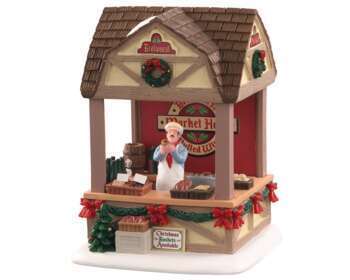 Maison Marché de Noël, vente de Bratwurst - 10,8x1