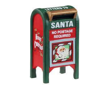 Figurine : La boîte aux lettres de Noël