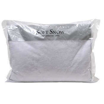 Neige molle pour village de Noël miniature : sac 2