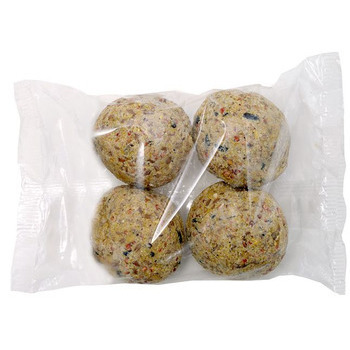 4 boules de graisse sans filet oiseau 360g