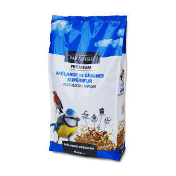 Mélange de graines premium pour oiseaux du jardin