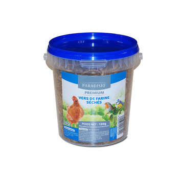 Vers de farine séchés - 130 g