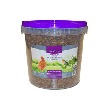 Vers de farine séchés - 1700 g